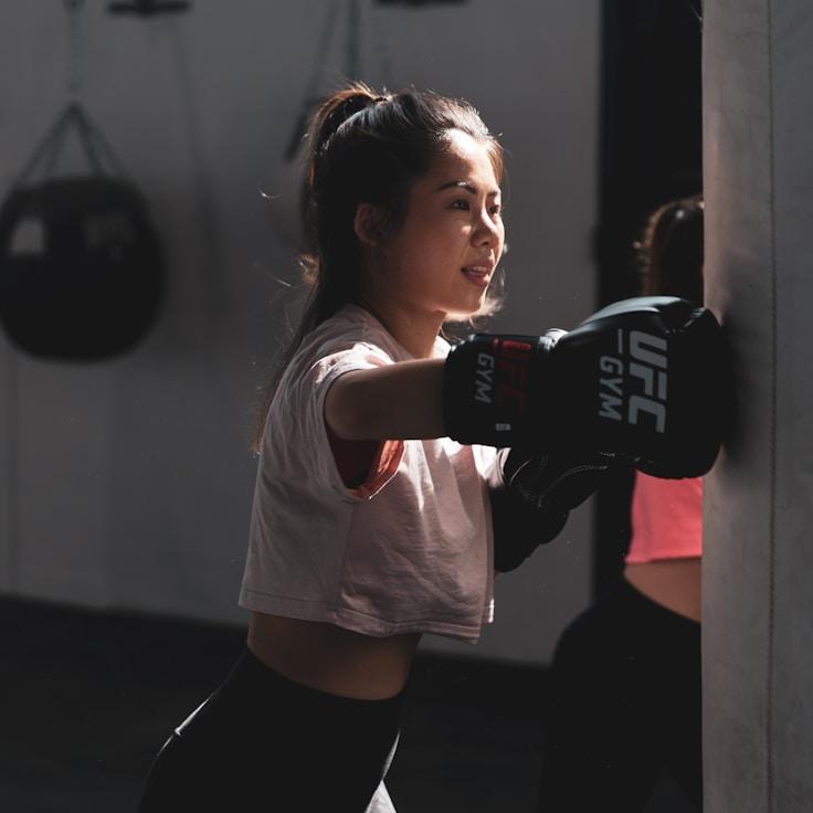 Clean and organized gym locker room facilities